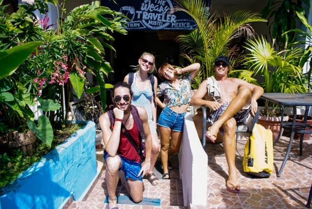 Weary Traveler Hostel Tulum Exteriör bild