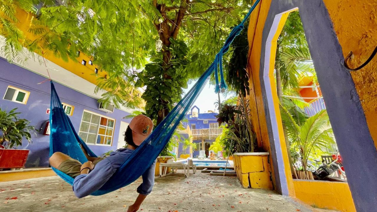 Weary Traveler Hostel Tulum Exteriör bild